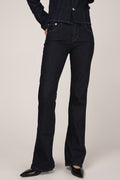 HAIKURE Chewy Flared Jean in Normal Wash