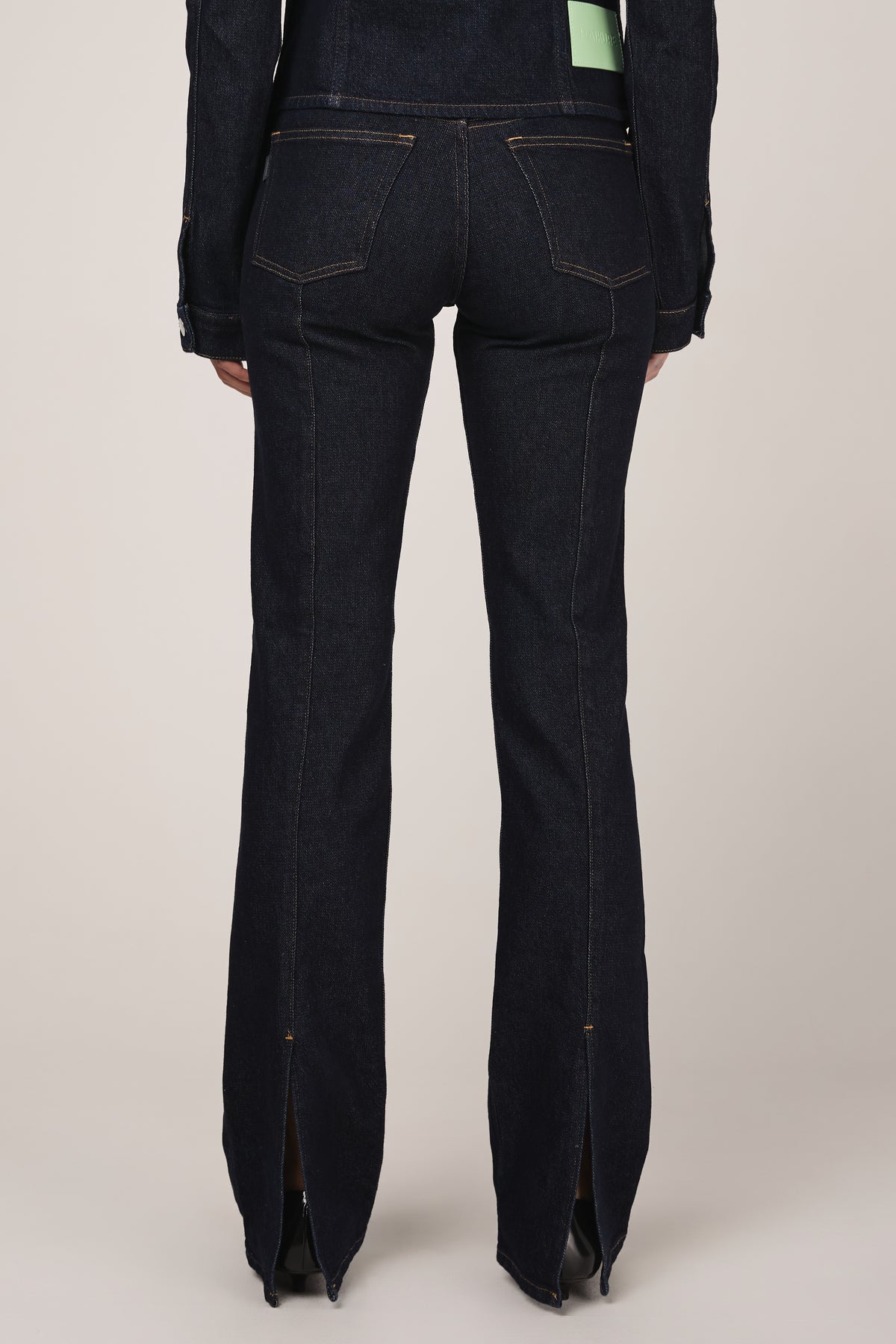 HAIKURE Chewy Flared Jean in Normal Wash