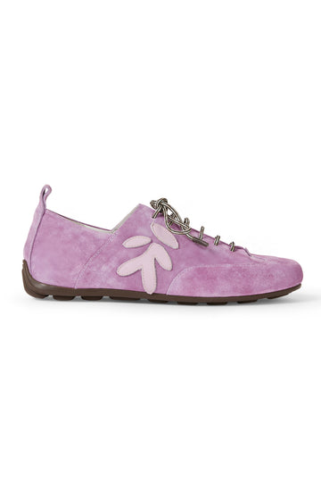 HENRY BEGUELIN Bovine Softy Leather City Sneaker in Lilla