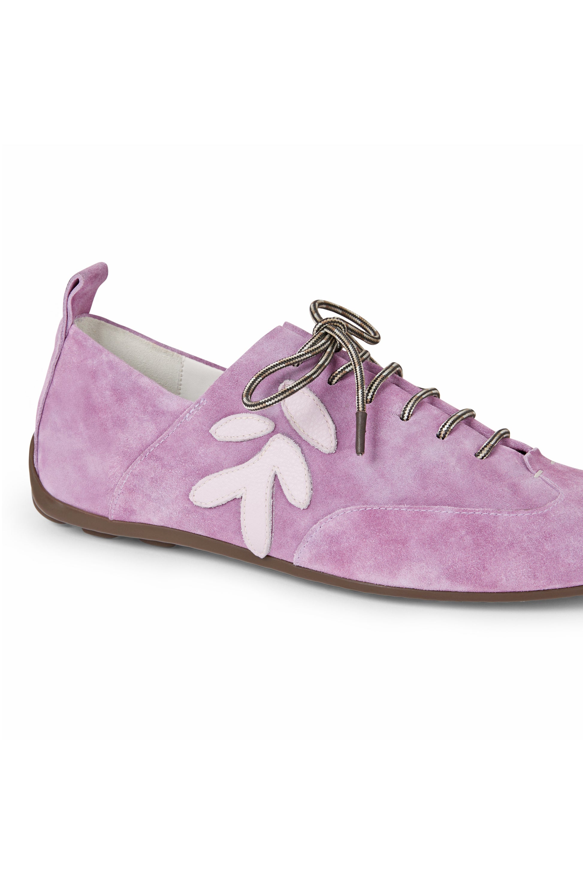 HENRY BEGUELIN Bovine Softy Leather City Sneaker in Lilla