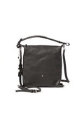 HENRY BEGUELIN Woven Leather Backpack Sfumato Cervo in Nero
