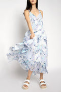 IRO Andou Dress in Mixed Blue