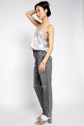 IRO Berwyn Silk Camisole in Light Grey
