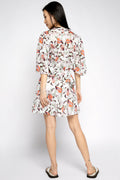 IRO Carlina Dress in Mixed Green Print