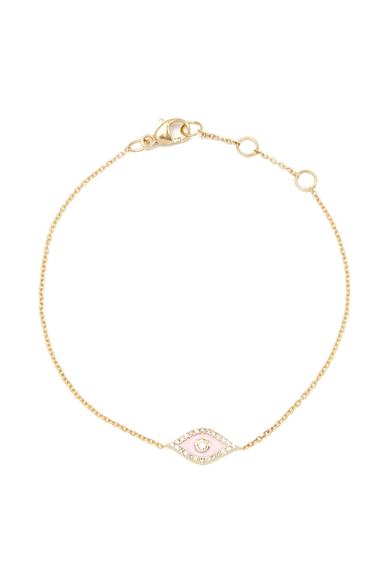 L.A. STEIN Rose Eye Bracelet in Yellow Gold