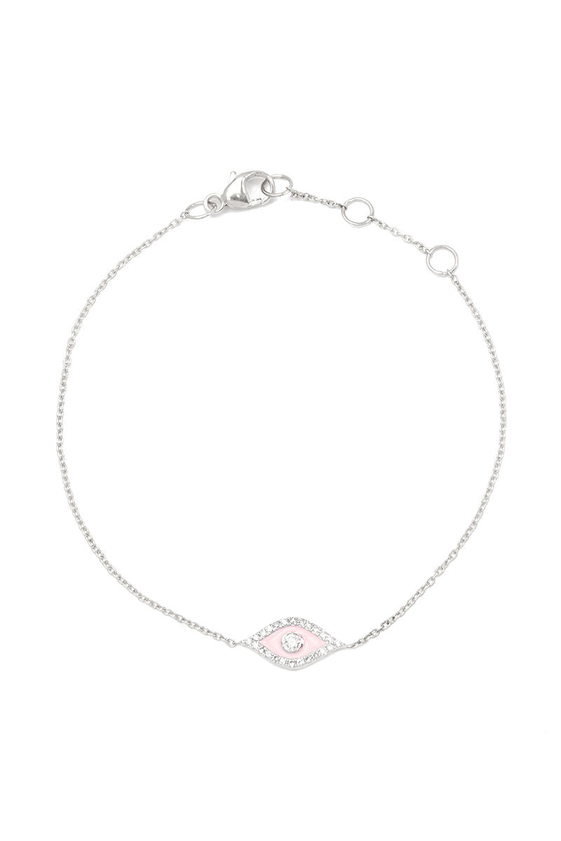 L.A. STEIN Rose Eye Bracelet in Sterling Silver