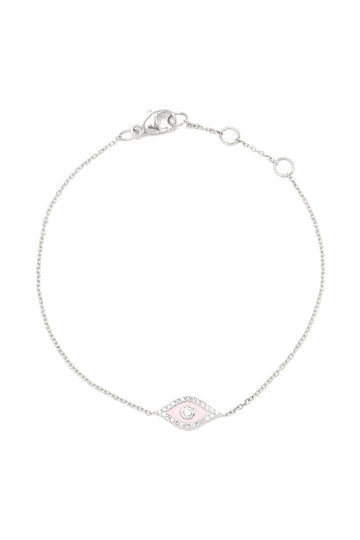 L.A. STEIN Rose Eye Bracelet in Sterling Silver