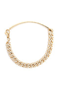 L.A. STEIN Diamond Miami Cuban Chain ID Bracelet