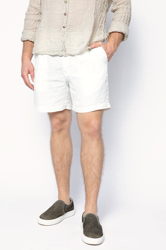 LA BOTTEGA DI BRUNELLA Edoardo Bermuda Shorts in Latte