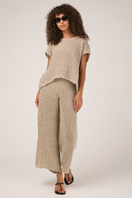 Pantalone Olmo Campagna Luxor Linen Pant in Naturale