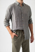 LA BOTTEGA DI BRUNELLA Shirt in Filetto Nero Naturale