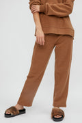 MAX MARA LEISURE Beira Jersey Trouser Pant in Camel