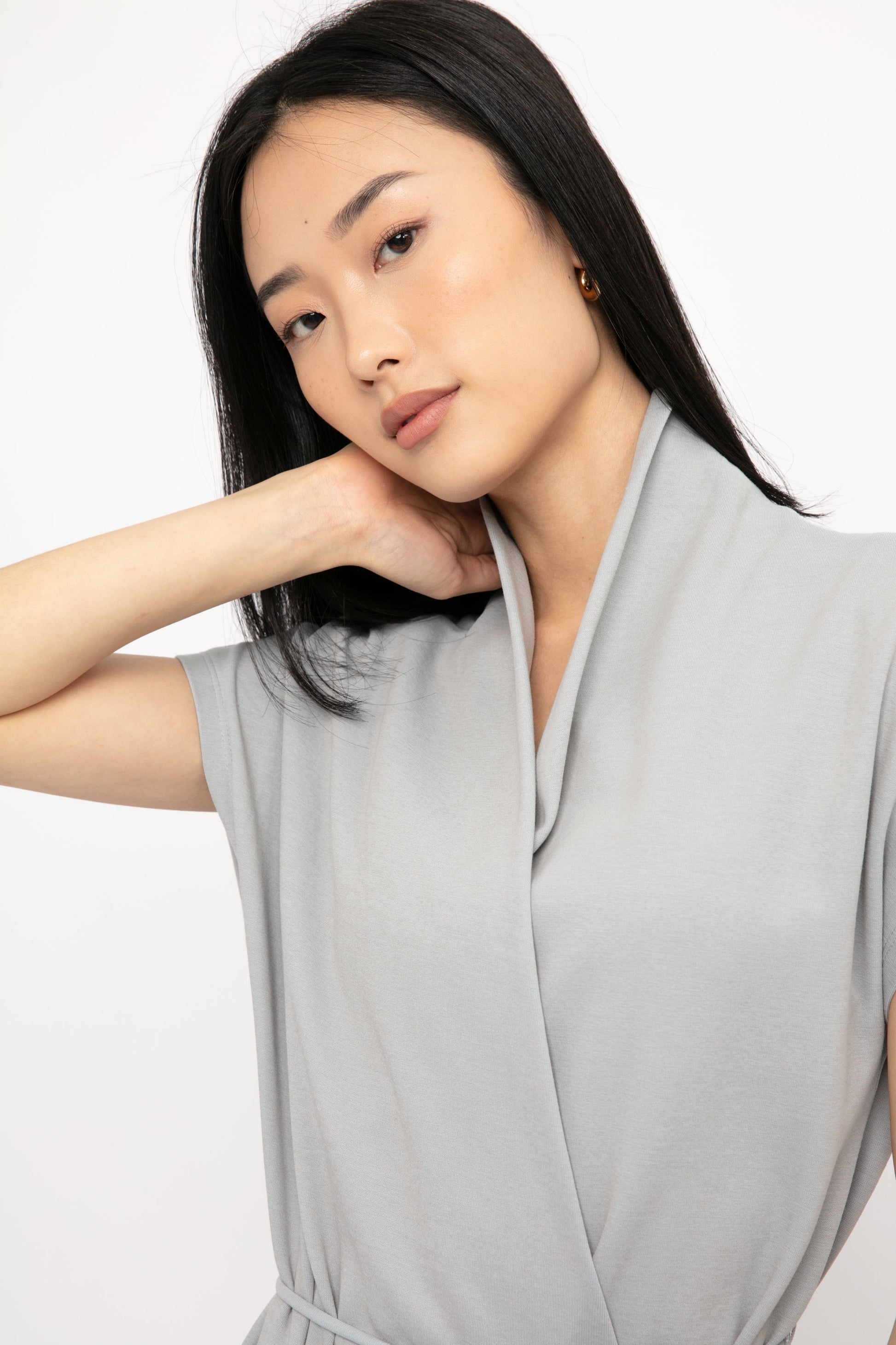 MAX MARA LEISURE Benaco Dress in Water Blue