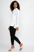 MAX MARA LEISURE Rispoli Cotton Shirt in White