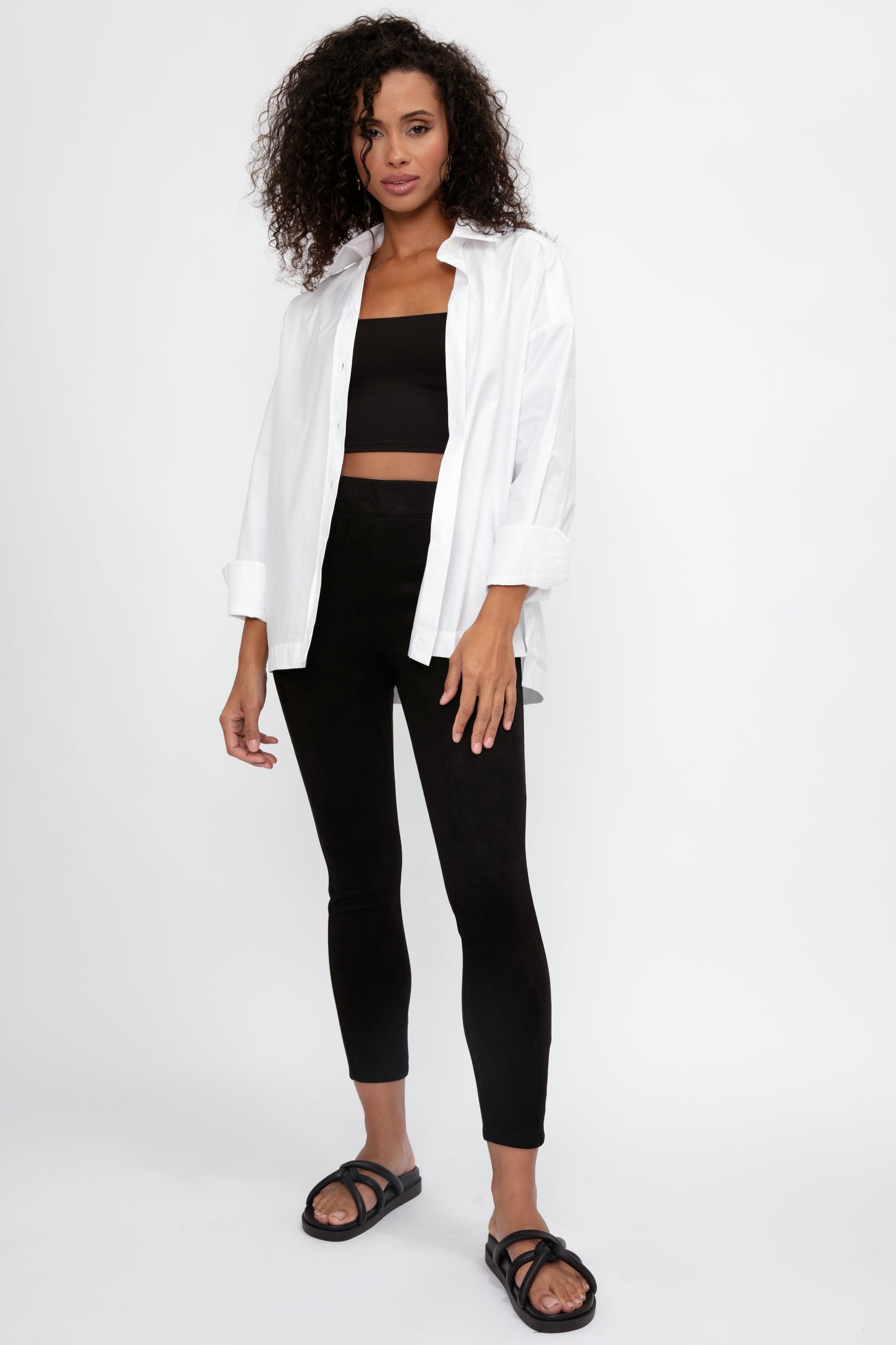 MAX MARA LEISURE Rispoli Cotton Shirt in White