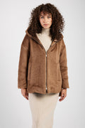 MAX MARA THE CUBE Spacefe Quilted Reversible Jacket in Gold