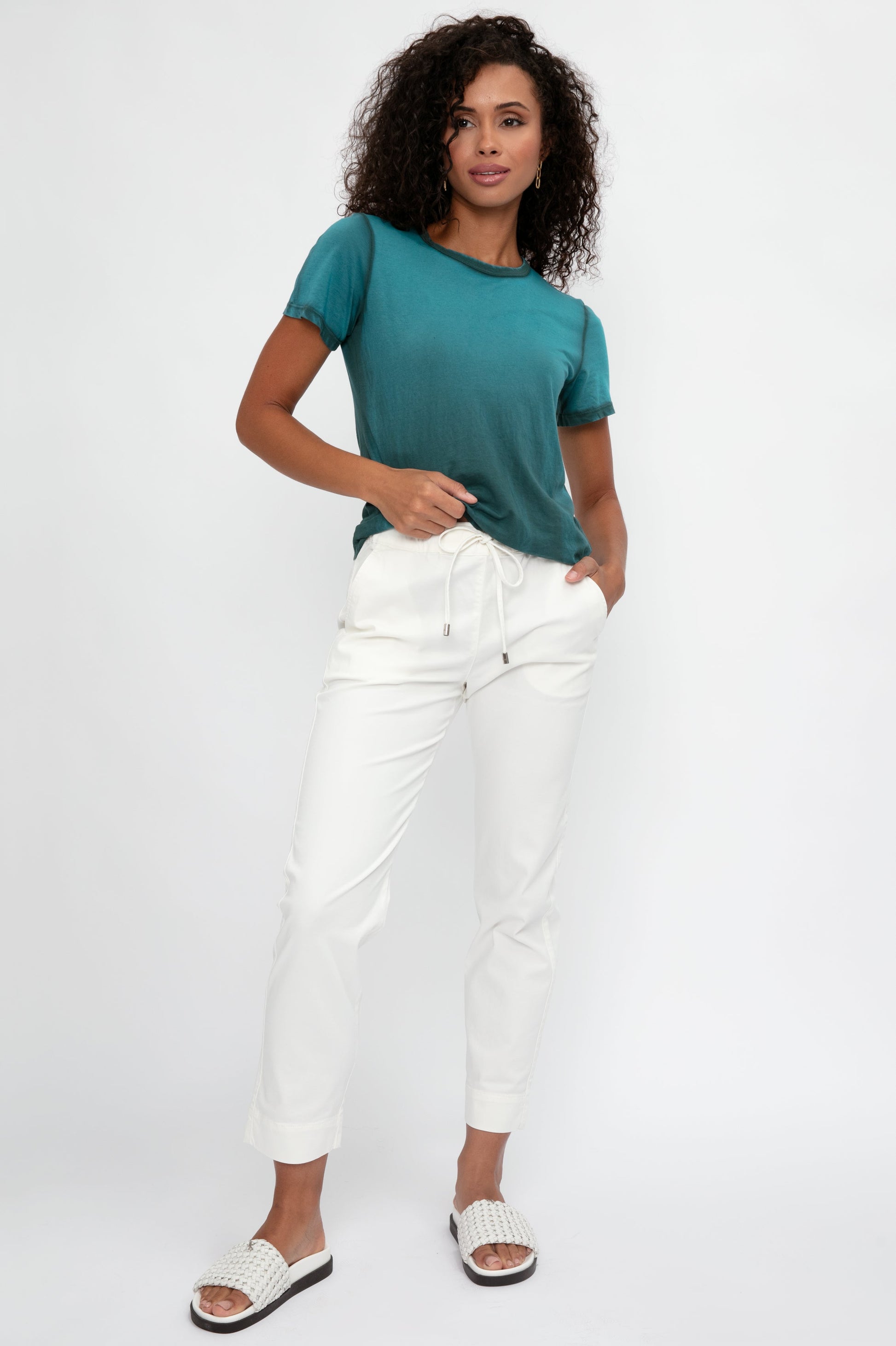MAX MARA LEISURE Terreno Jogger Pant in White