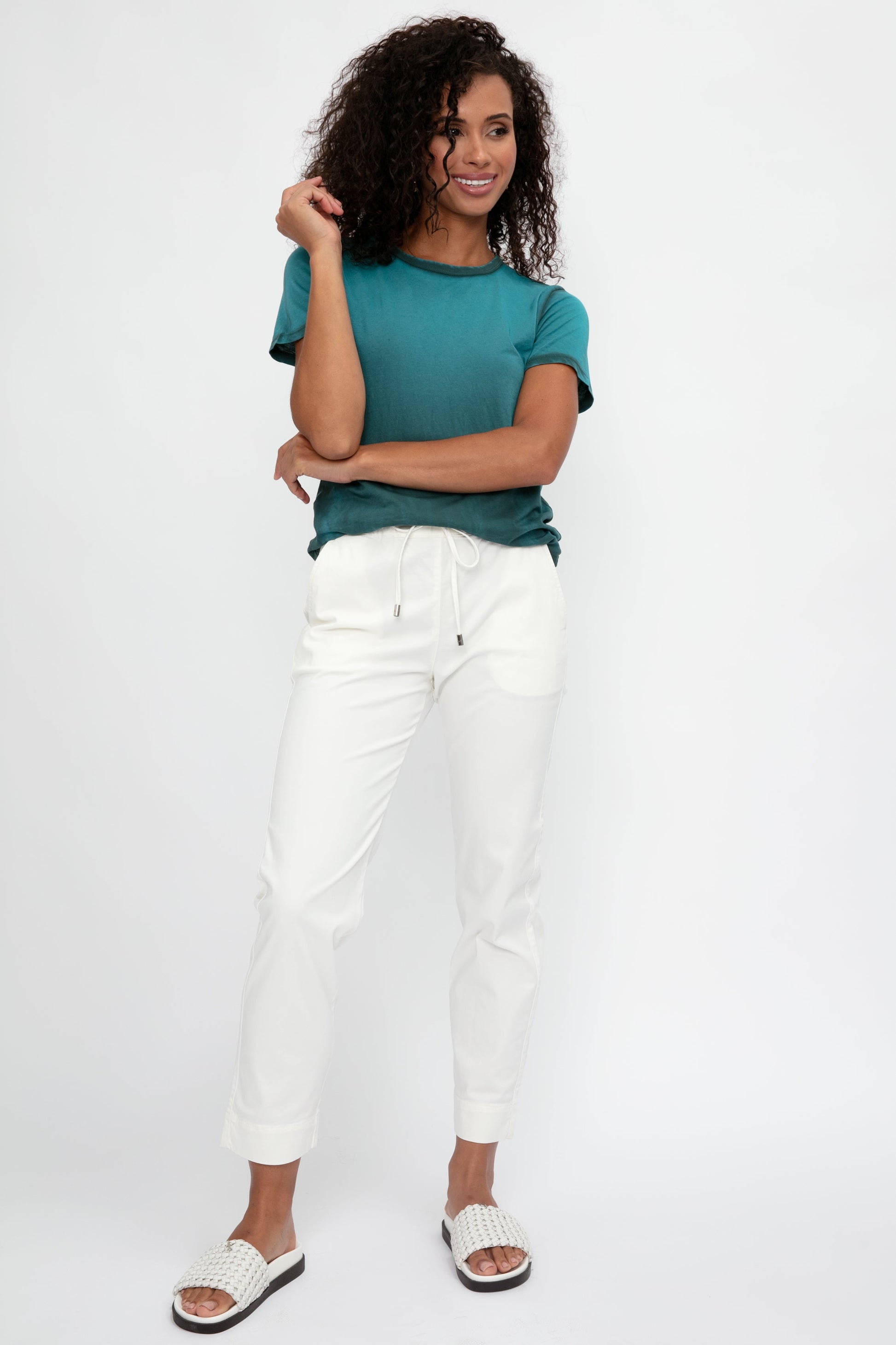 MAX MARA LEISURE Terreno Jogger Pant in White