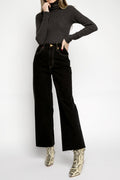 NSF Lani Turtleneck in Charcoal