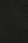 NSF Marks Short Sleeve Button Up Shirt in Black