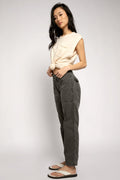 NSF Phillipe Slouchy Trouser Pant in Pigment Black