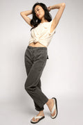NSF Phillipe Slouchy Trouser Pant in Pigment Black