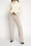 NSF Rosae Turtleneck Pullover in Ivory