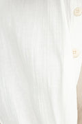 NSF Ruby Button Down Shirt in White