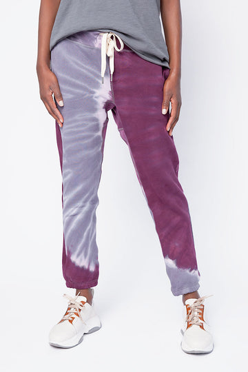 NSF Sayde Sweatpants in Magenta Dye