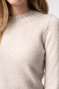 PRIVATE 0204 Cashmere Silk Sweater in Sand