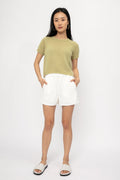 PRIVATE 0204 Cashmere Top in Kiwi