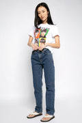 RE/DONE 70s Straight Jean in Rustic Indigo