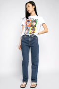 RE/DONE 70s Straight Jean in Rustic Indigo