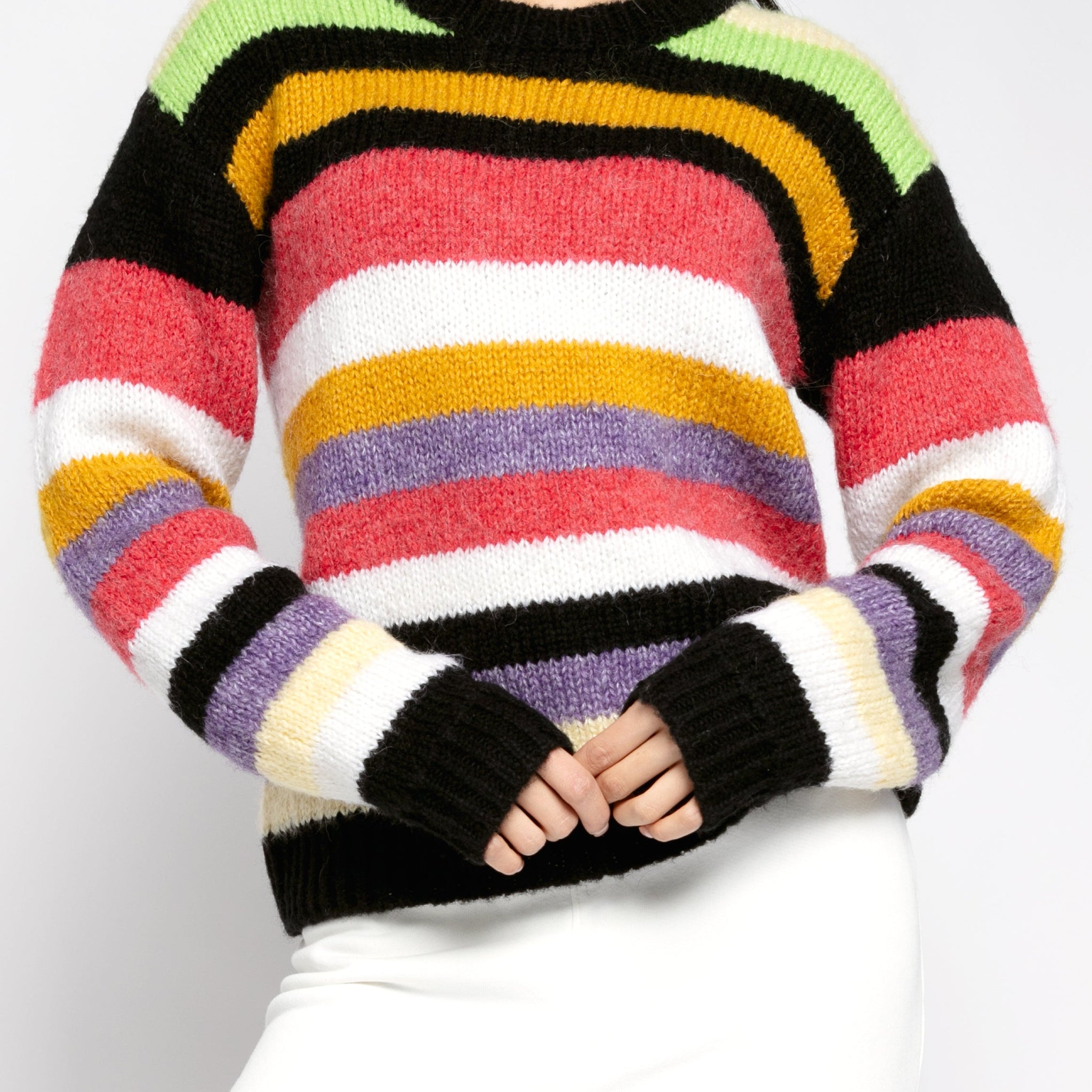 RTA Esme Sweater in Multicolor