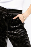 RTA Fiona Pant in Velvet Stripe