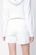 RTA Ilona Sweat Short in White