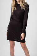 RAG & BONE Draped Shaw Mini Dress in Black