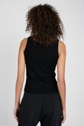 SABLYN Cassie Cashmere Tank Top in Black