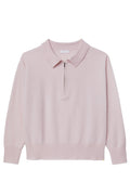 SABLYN Darlene Collar Sweater in Blushing