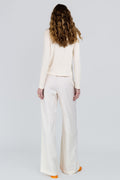 SABLYN Ryder Rib Knit Top in Gardenia