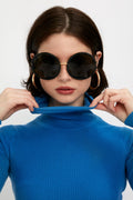 SABLYN Imogen Turtleneck Top in Provence