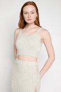 SABLYN Joyce Ribbed Top in Blizzard