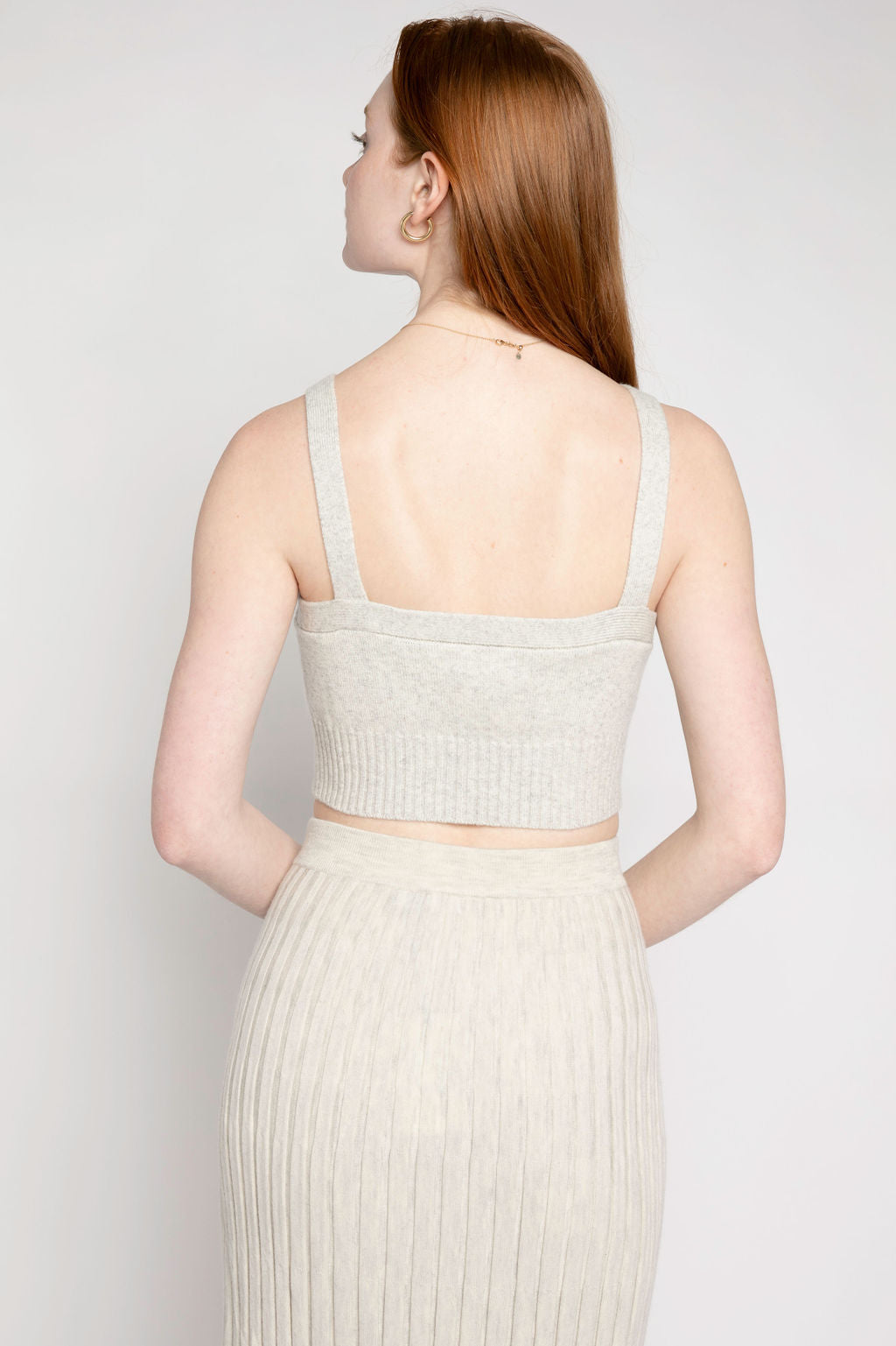 SABLYN Joyce Ribbed Top in Blizzard