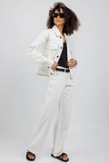 SLVRLAKE Mica Jean in White