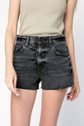SLVRLAKE Farrah Short in Black Coal