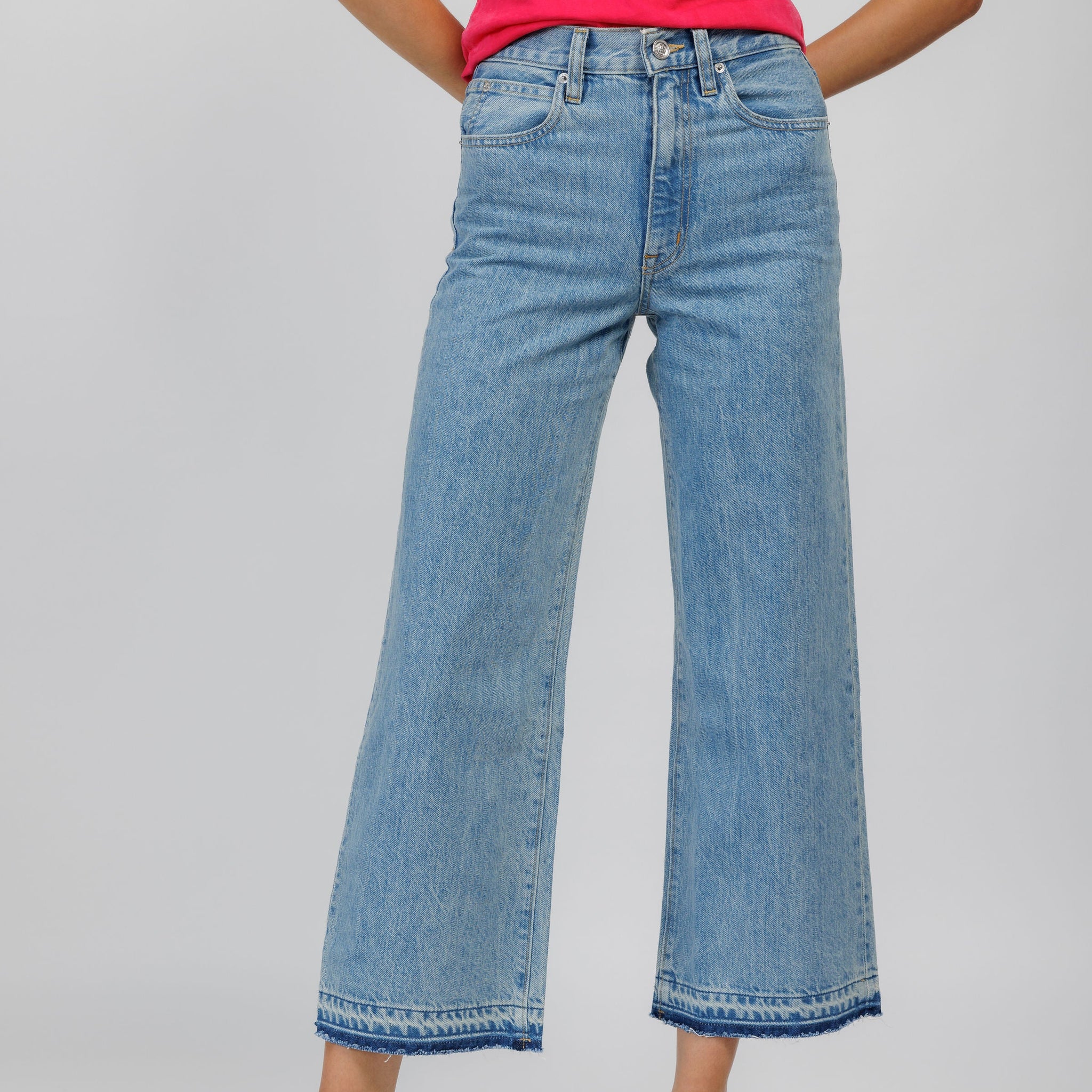 SLVRLAKE Grace Crop Jean in Fool For Love