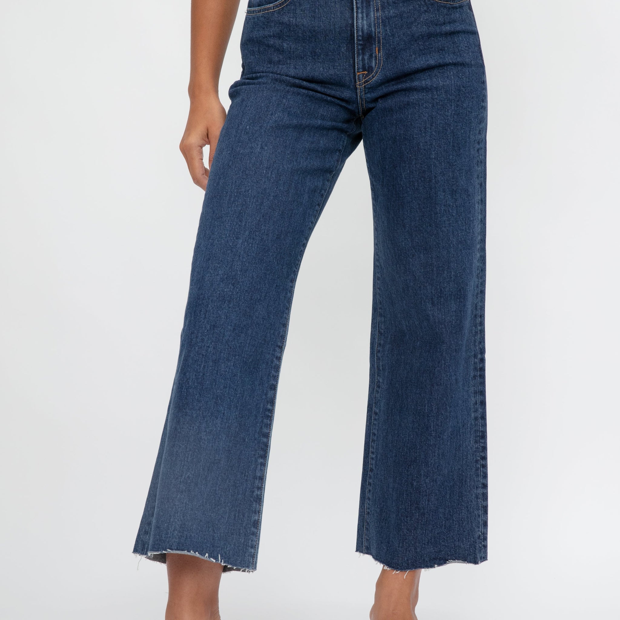 SLVRLAKE Grace Crop Jean in Western Hero