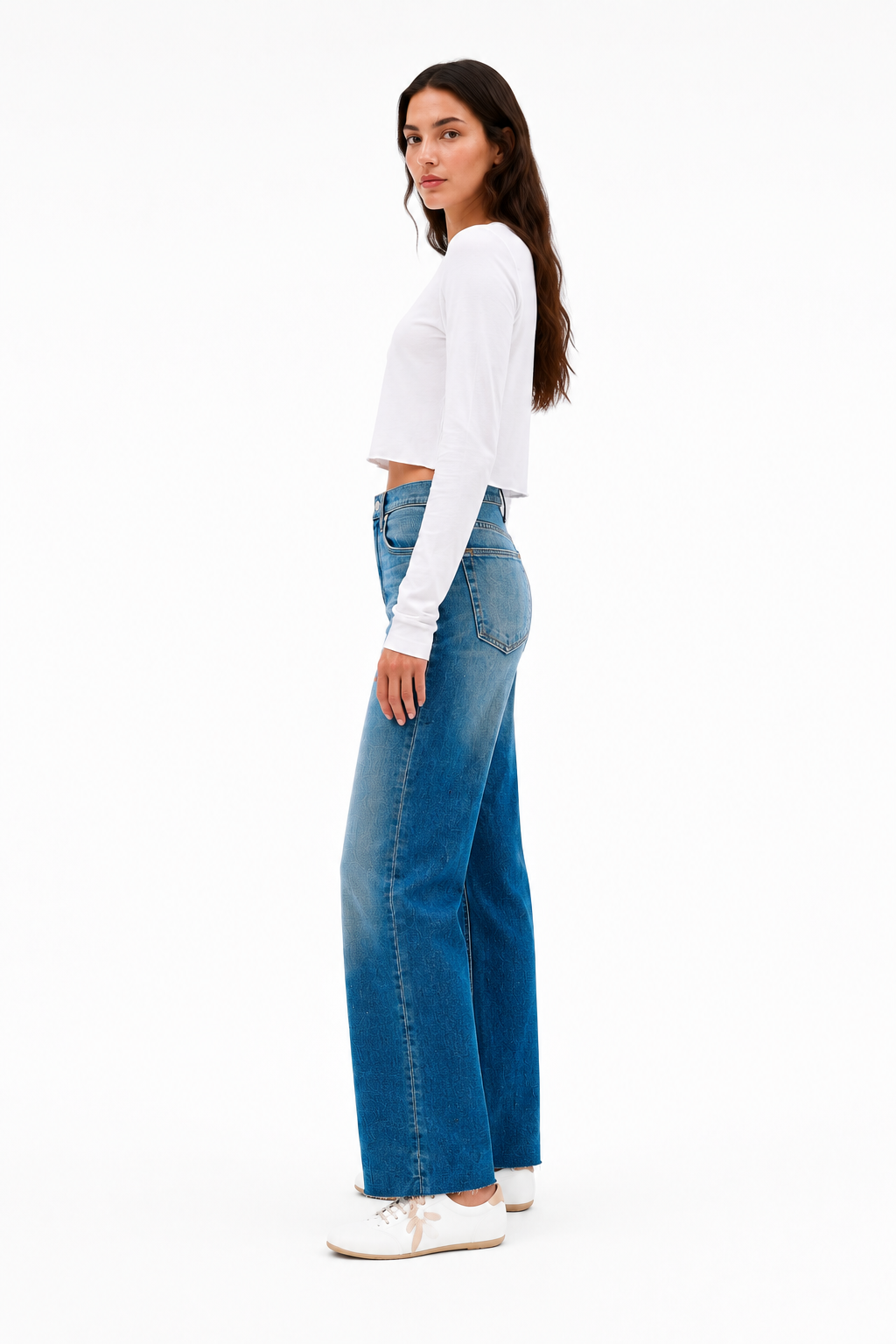 SLVRLAKE Grace High Rise Jean in Laurel Canyon