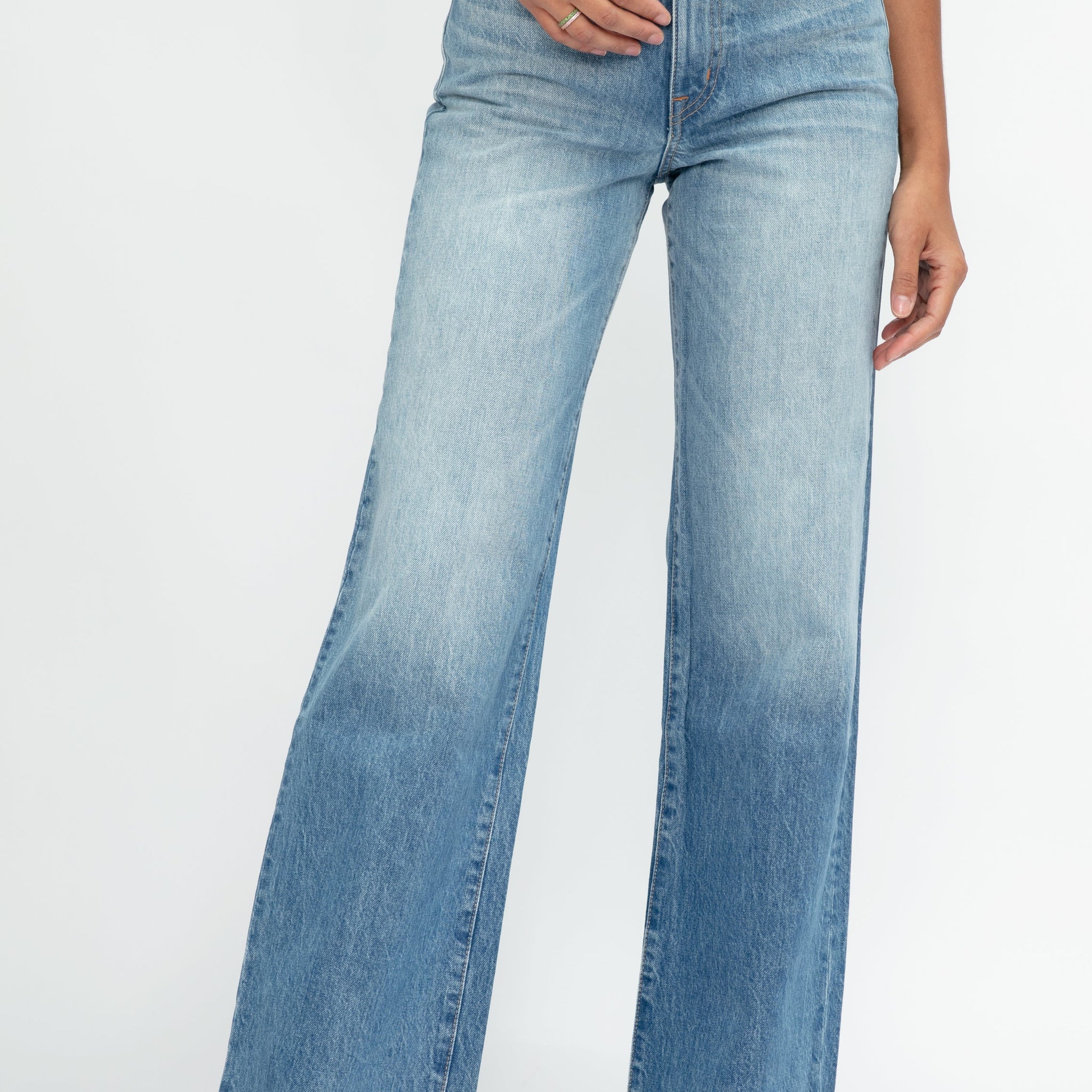 SLVRLAKE Grace High Rise Jean in Lovesick Blues