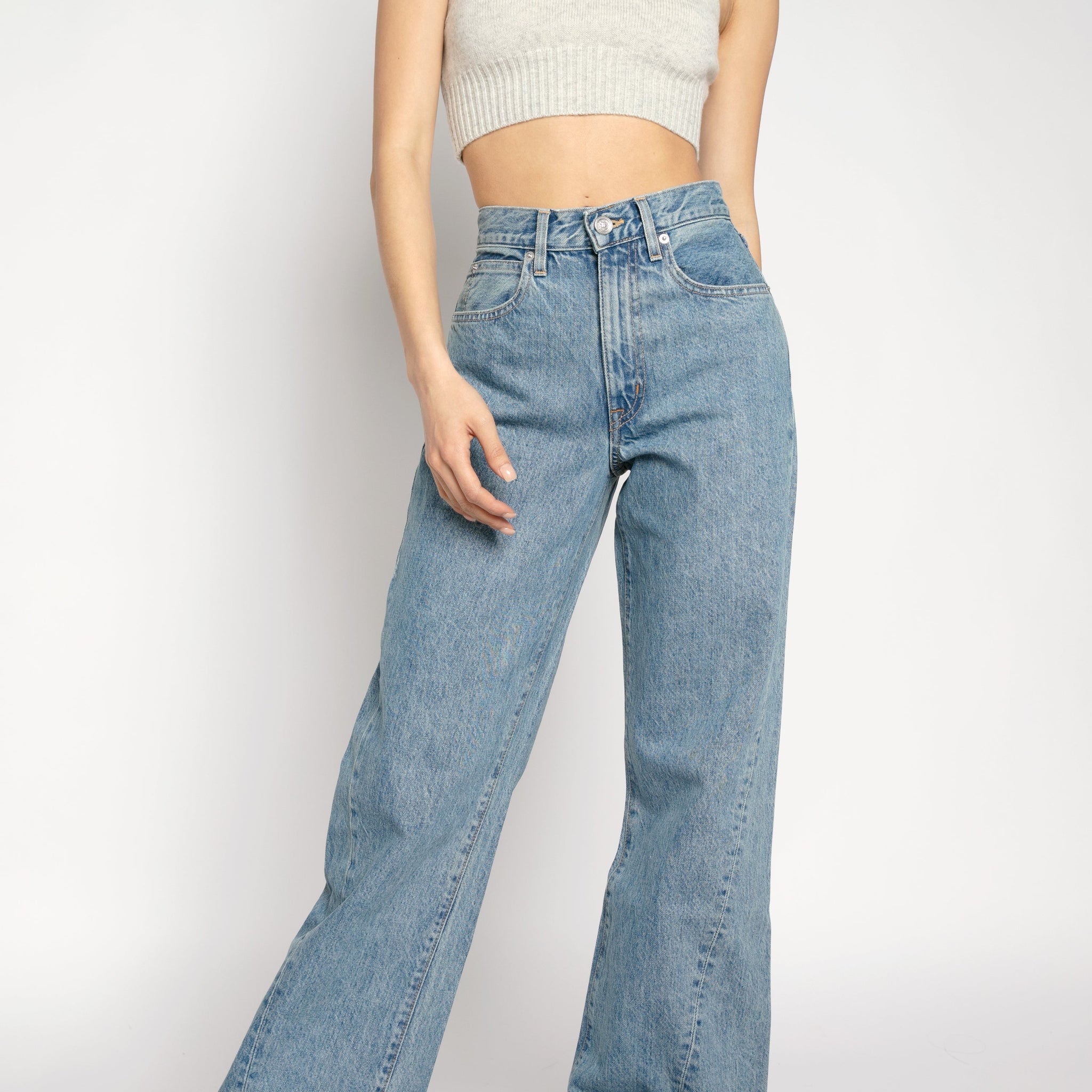 SLVRLAKE Grace Twisted Seam Jean in Fool for Love